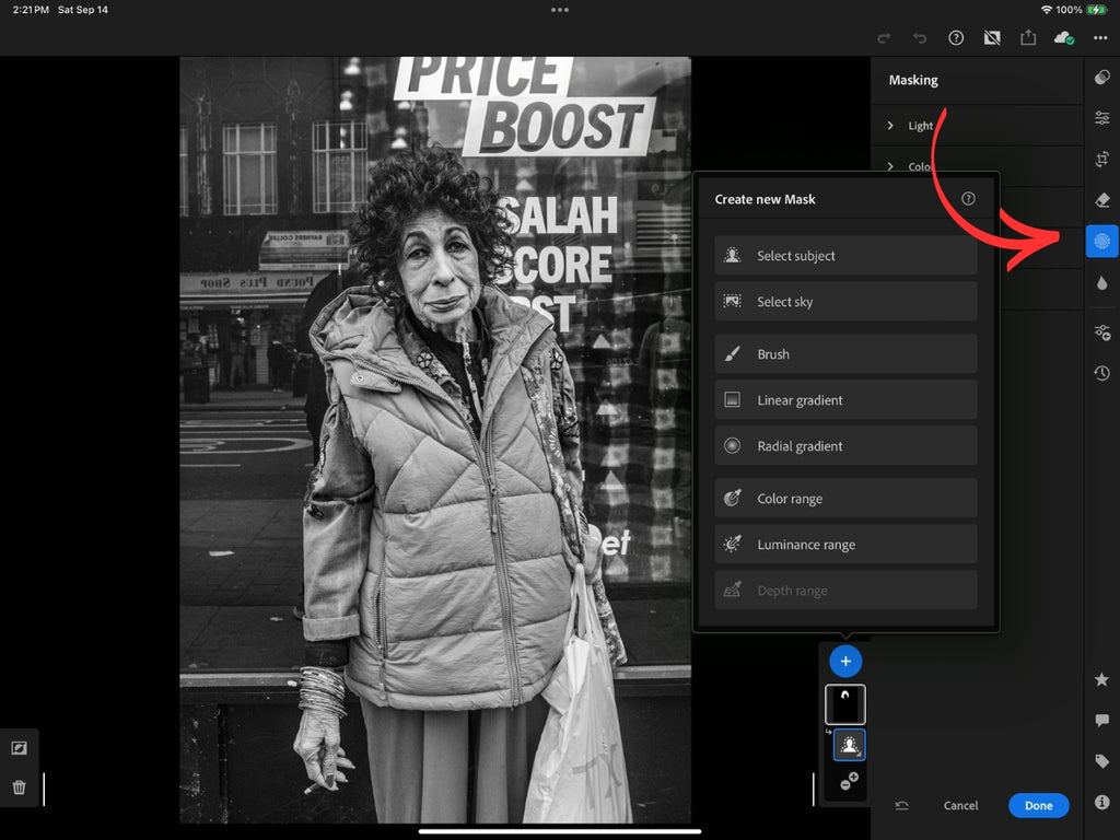 Accessing Selective Edit Tools