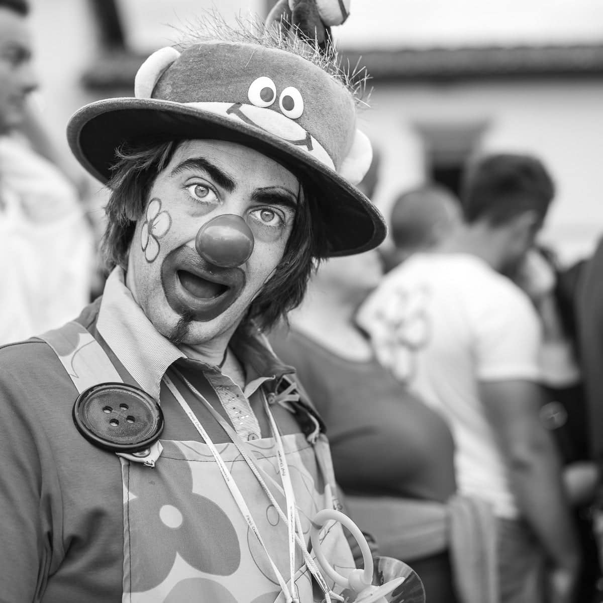 Clown Portrait at Tuscan Wine Festival