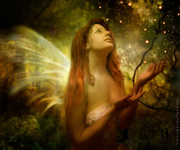 Magic All Around, by Phatpuppy (click on image to see more of her work!)