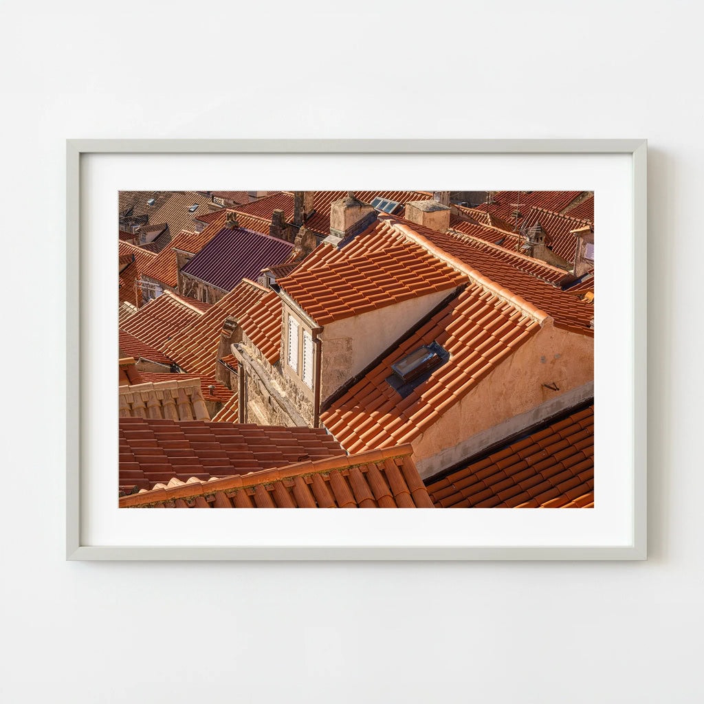 Old Town Dubrovnik Rooftops | Dan Kosmayer Photo Art Print