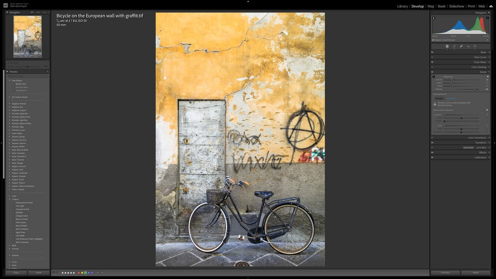 Presets are now imported into Lightroom CC
