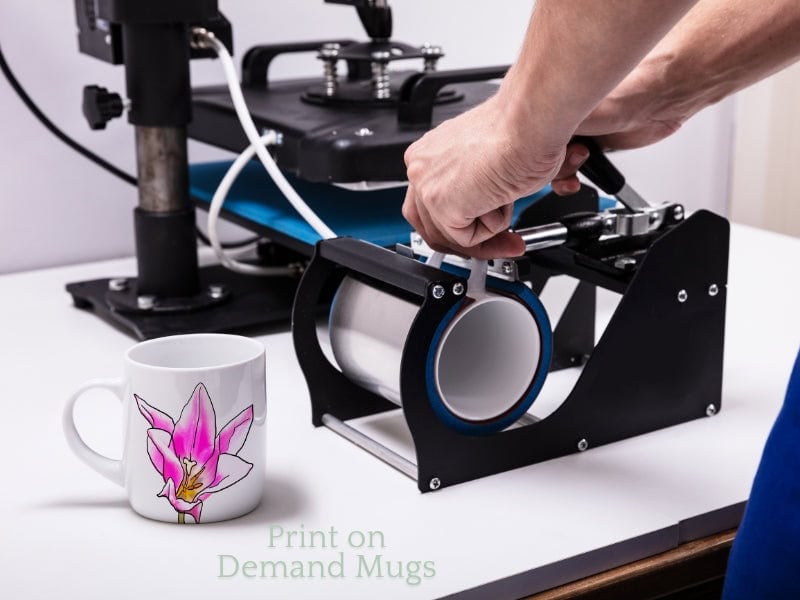 Mugs can be produced by Print on Demand Companies