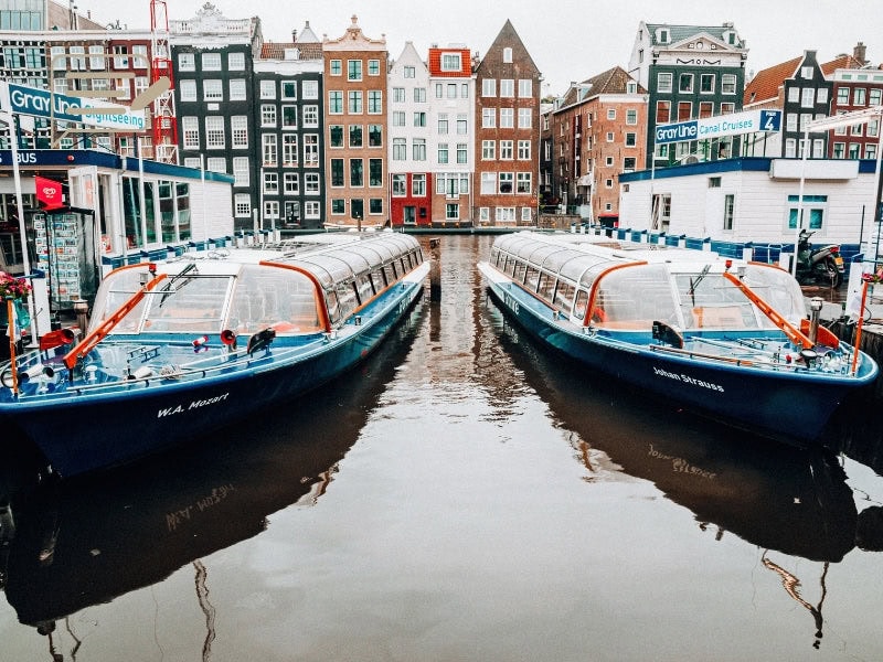 Canal cruises in Amsterdam are a must, even in winter when the city’s waterways are less crowded but still beautiful.