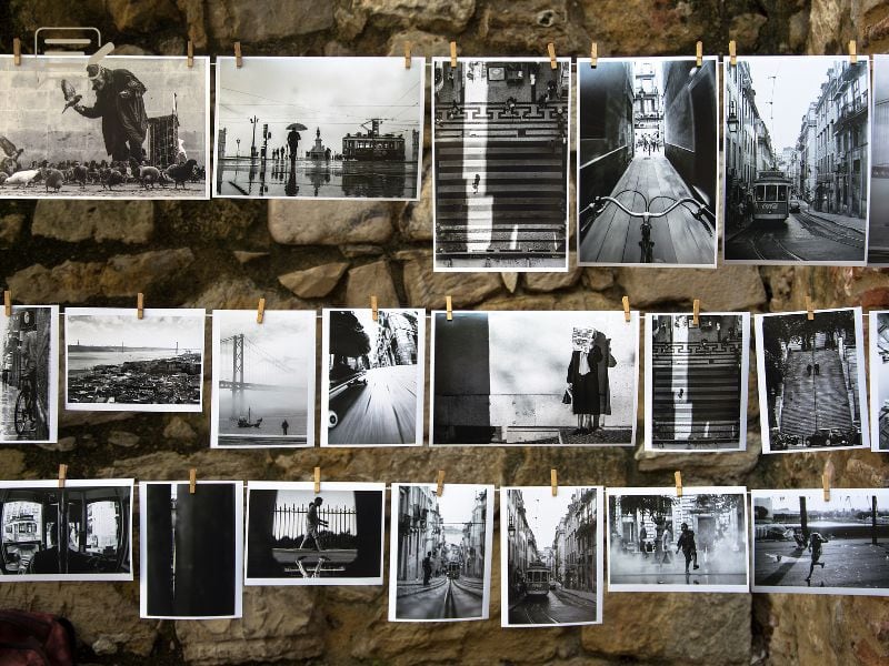black-and-white collections create an entirely different vibe