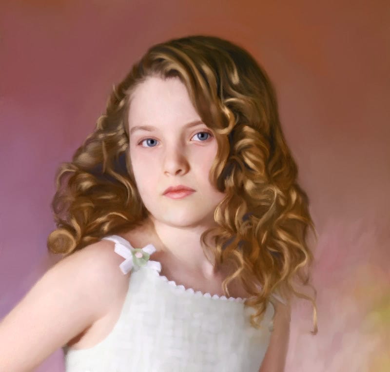 Curly hair can be intimidating, but it doesn't have to be. Just break it into shapes of dark and light, as this tutorial shows.