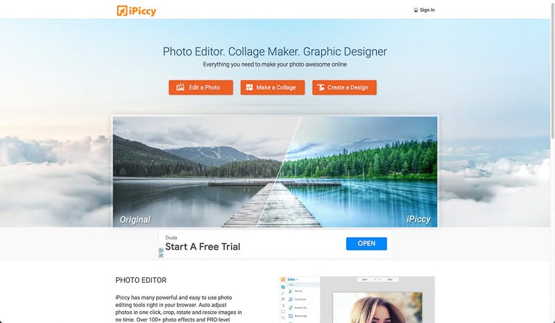 iPiccy Free Photo Image Editor