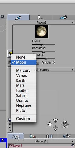 Create any planet in the Solar System, even the Earth!
