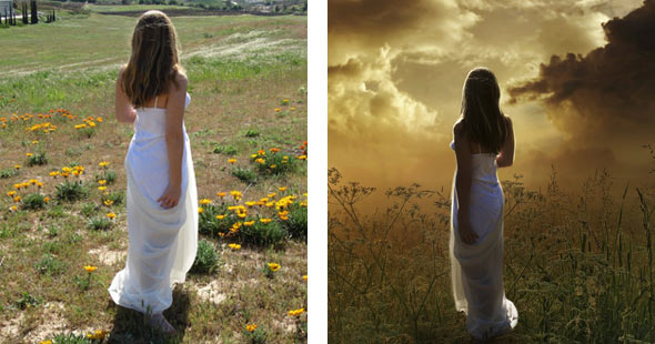 Perspectives, by Phatpuppy, on the right. Stock photo is by AoH-Stock on Deviant Art. 