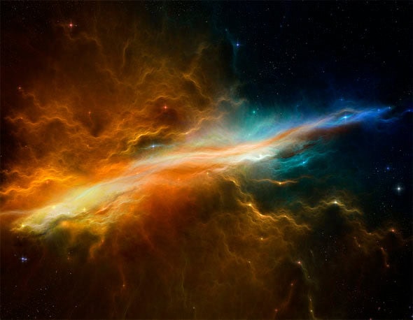ic:Reef Nebula, by Moonchilde-Stock on deviantArt. This is a close-up of the original image.