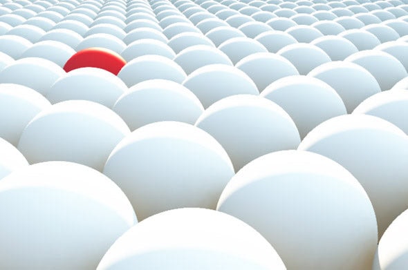 ic:What can you do to stand out in the crowd? Here are some ideas. (Image created in Vue Infinite)