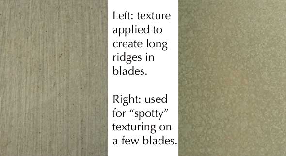 These are texture images downloaded for free from some generous soul on the Internet.